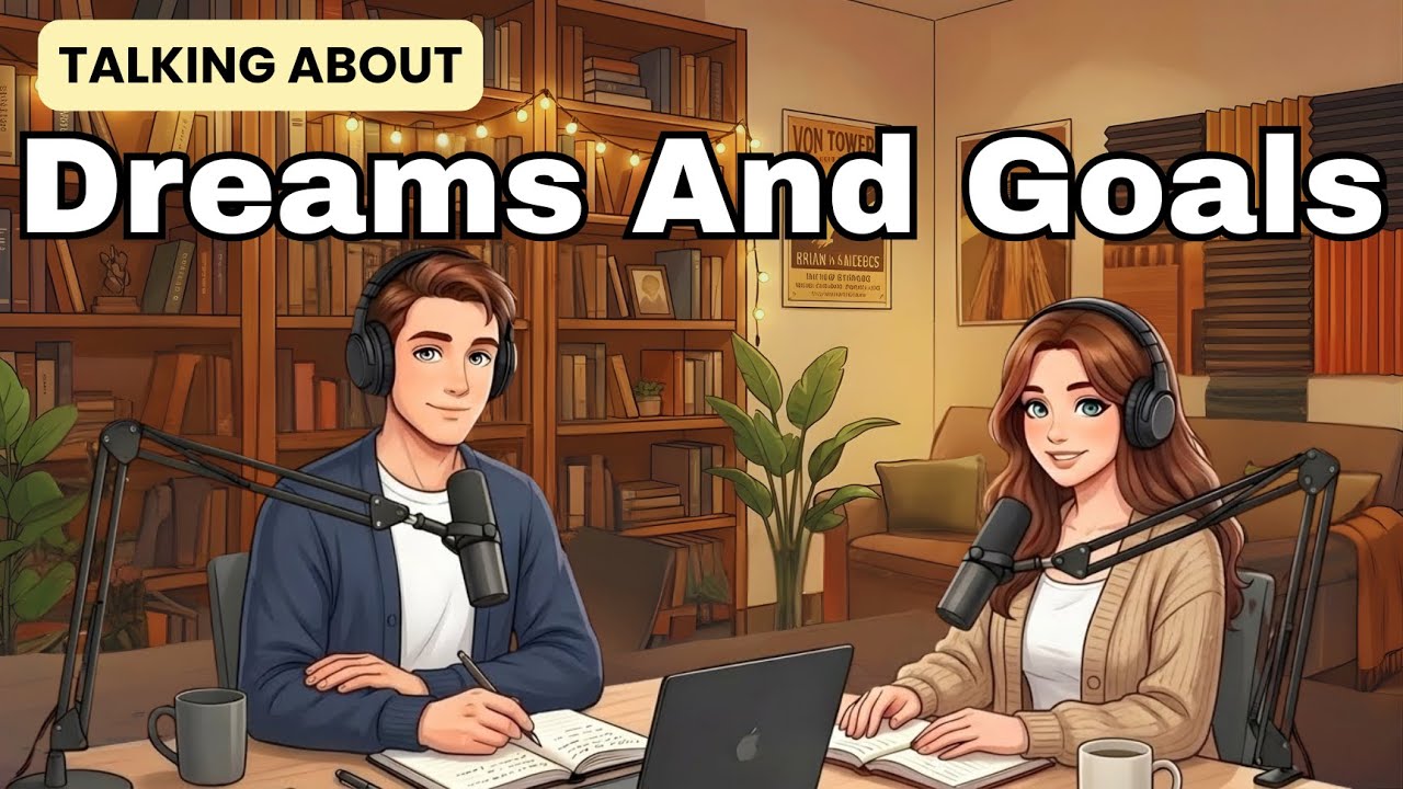Talking About Dreams And Goals In English | English Conversation Practice