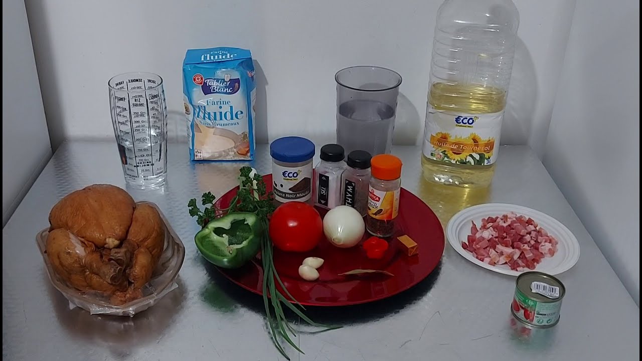 Dombrés et poulet fumé & dombwé épi poul fimé