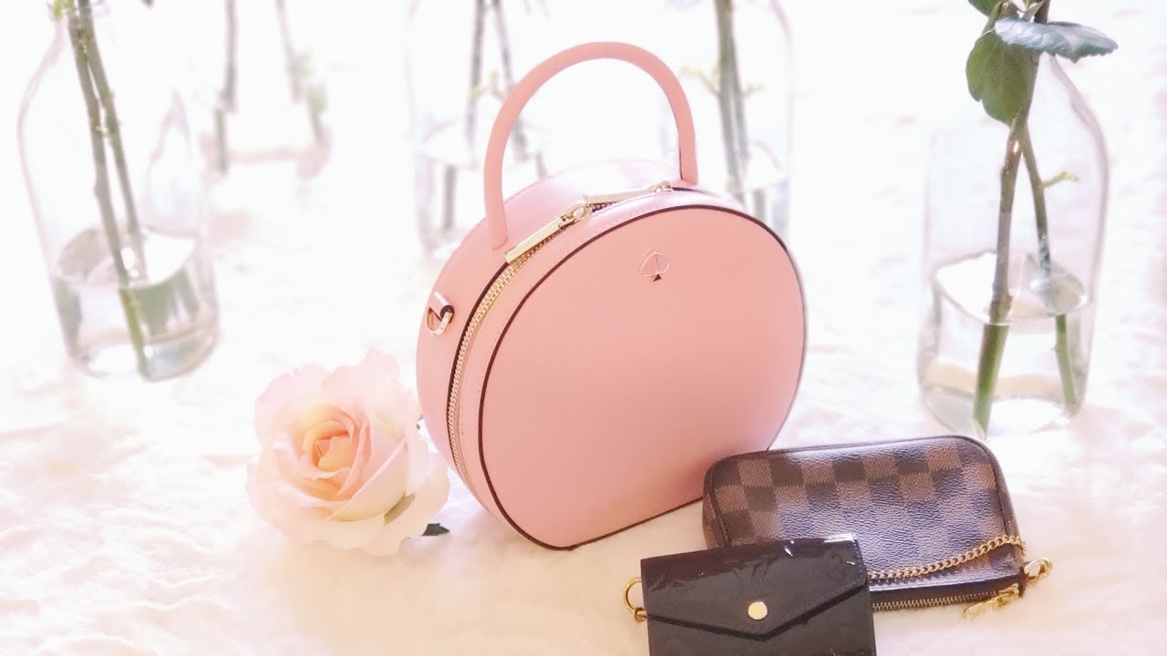 Kate Spade Andi canteen bag reveal | Mansur Gavriel Circle bag dupe | Boite  Chapeau Souple - YouTube