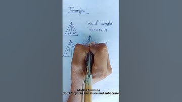 how to find triangle numbers/how to find triangular numbers#mathsformula#shorts#viral#shortsvideo