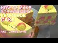 How to Make a Strawberry-Lemonade Cake | Fast Cakes Ep05