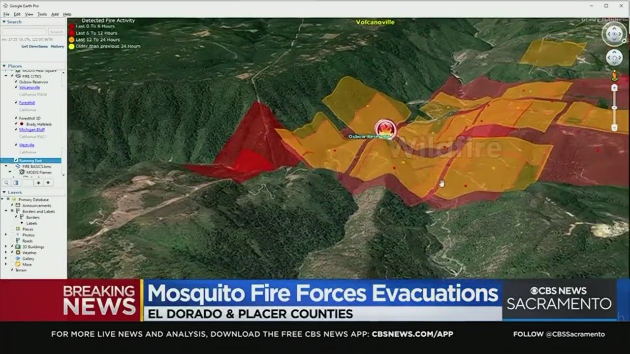 Mosquito Fire updates: Flames make furious run to 30000 acres ...