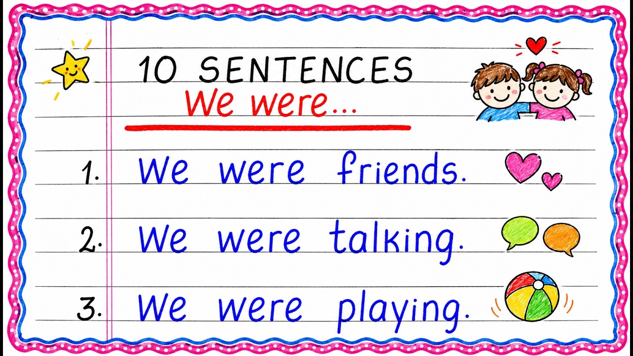 We Were Sentences