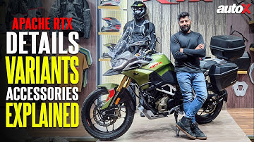 TVS Apache RTX Walkaround – Variants, Accessories & Full Details | autoX