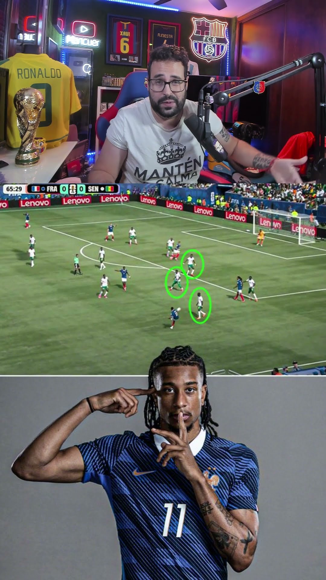 Exhibición de Olise #olise #francia #mundial #worldcup #mancuer  #shortvideo