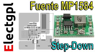 Fuente DCDC Step Down Buck Modulo MP1584 | Análisis y Pruebas | Sponsor PCBgogo