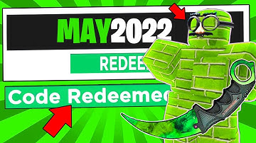 *NEW* ALL WORKING CODES FOR ARSENAL MAY 2022! ROBLOX ARSENAL CODES