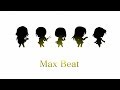 「デレステ」Max Beat (Game ver.) 二宮飛鳥、大和亜季、鷹富士茄子、松永涼、高垣楓 2D Rich