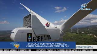 EGE Haina y Grupo Popular anuncian emisión de valores verdes de RD