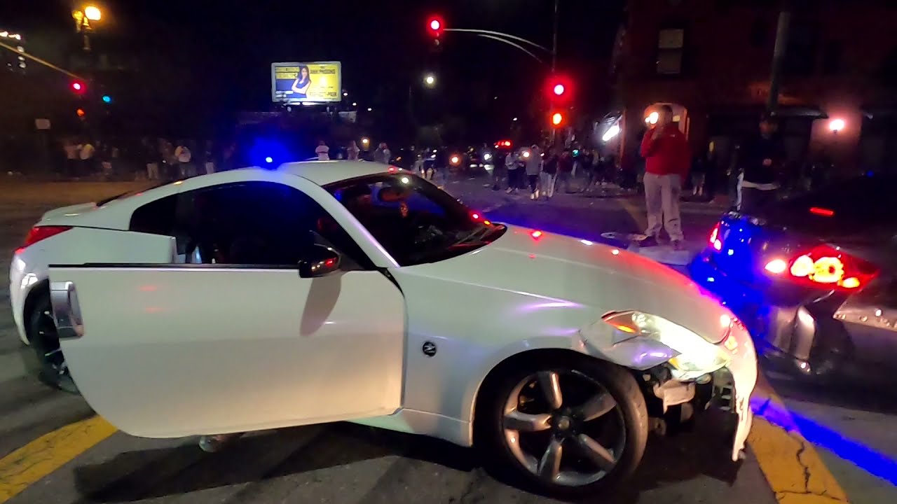 LA2BAY PART 4 THE MADNESS CONTINUES!!!(mustang slams into fire hydrant!)