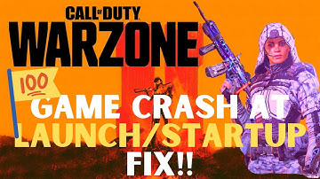 How To Fix COD warzone Lunch Error/Crashing/Not Launching issue in windows 10 2021 100% working