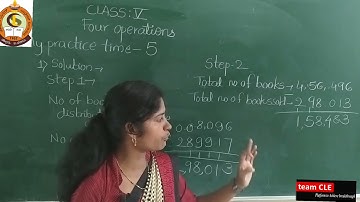 CLASS 5 MATH CHA 2 FOUR OPERATIONS PART 12