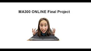 MA300 Final Projct Brief