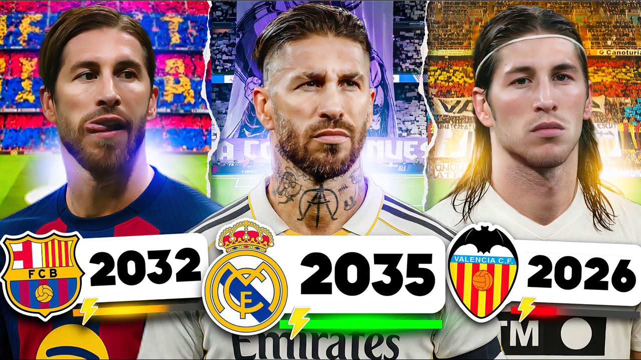 إعادة بناء مسيرة سيرجيو راموس لتحقيق الكرة الذهبية 😍🔥