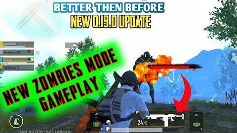 NEW ZOMBIES MODE GAMEPLAY | PUBG MOBILE LITE 0.19.0 UPDATE