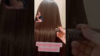 ARIFA SHAIKH BY HAIR  STRAIGHTENING ?????