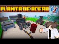 Asi se CONSTRUYE la fabrica de acero DEFINITIVA | Minecraft Create Survival #9