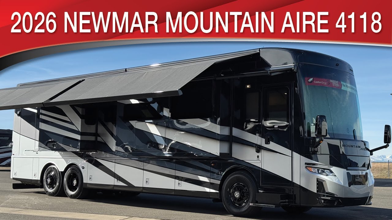 2026 Newmar Mountain Aire 4118 Blacked Out - YouTube