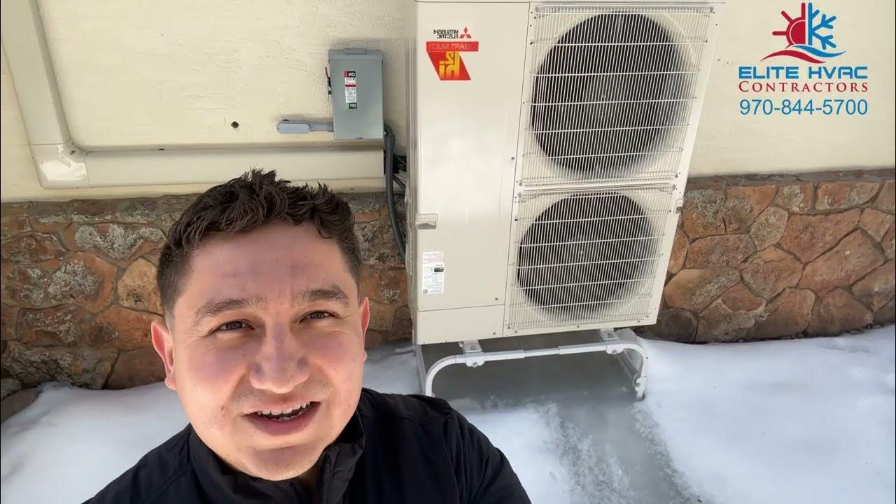 Why we install Mitsubishi heat pumps on stands Elite Hvac Contractors Eagle County Colorado Why we install Mitsubishi heat pumps on stands Elite Hvac Contractors Eagle County Colorado