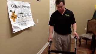 How to assemble and safely use a rollator walker
