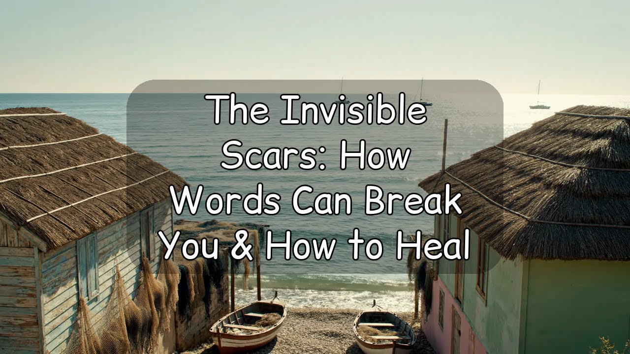 The Invisible Scars: How Words Can Break You & How to Heal