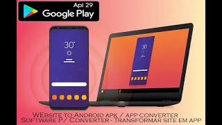 Alpha Website to Android Apk / App - Software Api 29  (Download) Web2App Website2Apk_Alpha screenshot 2