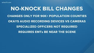 Kentucky's partial ban on no-knock warrants bill heads to Gov. Beshear for signature