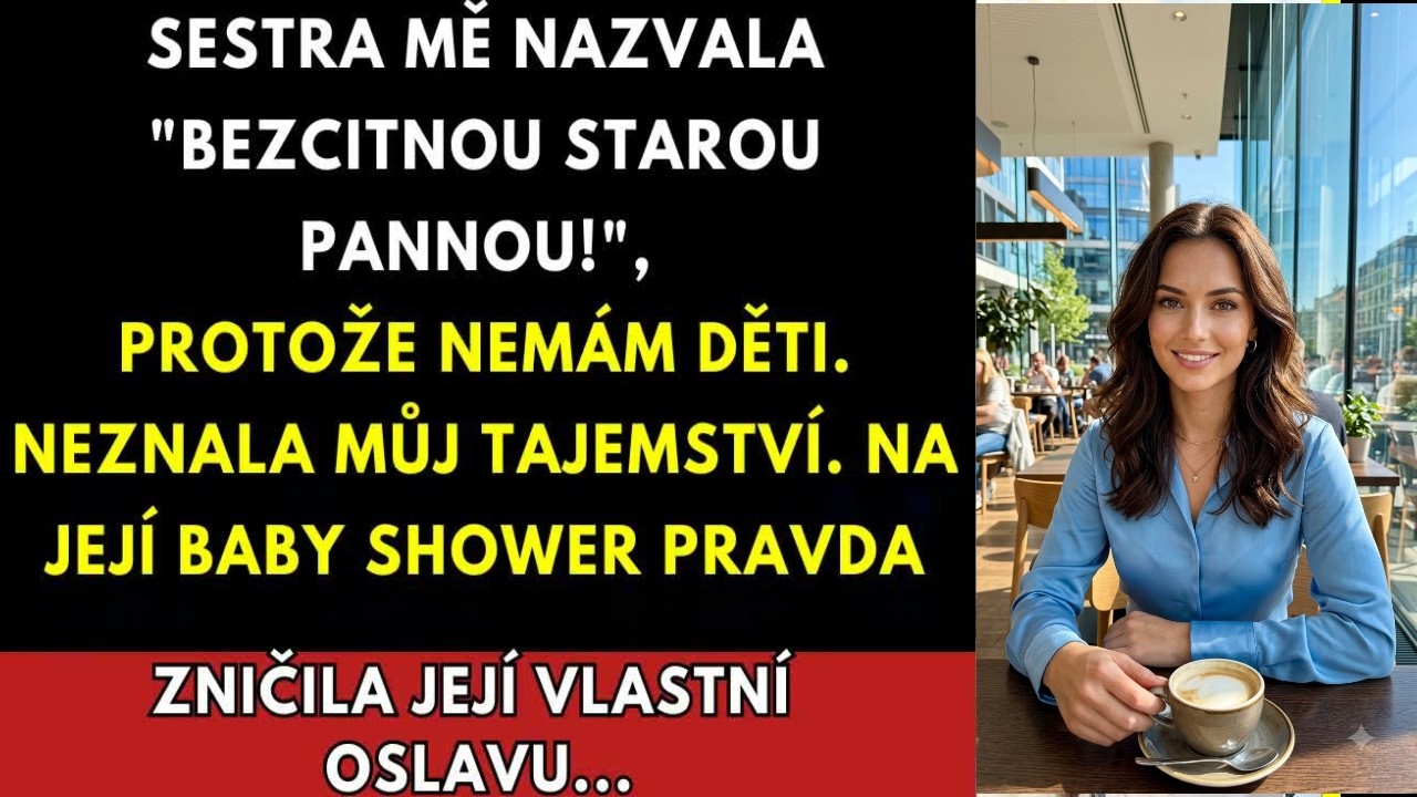 Ta obálka ležela na mém stole jako tikající bomba. Zlaté písmo, dokonalá pozvánka od mé sestry Lucie na oslavu miminka. Jenže ten zázrak, který se chystala oslavit, jsem zaplatila já. Pět let jsem...