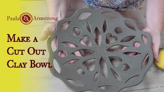 How to make a simple but beautiful fruit bowl in clay