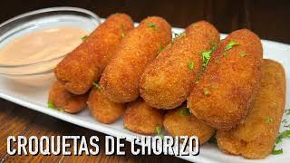 Croquetas de Chorizo | Cocina Con Fujita
