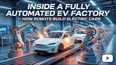 Inside a Fully Automated EV Factory — How Robots Build Electric Cars