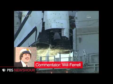 Have Will Ferrell Commentate the Next Space Shuttl...