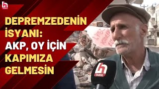 Burak Tatari Adıyamandaki Depremzedelere Mikrofon Uzattı Akp Oy Için Kapımıza Gelmesin