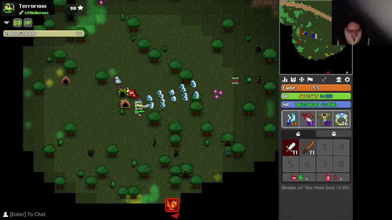 Shiny Kendo Stick baby I RotMG