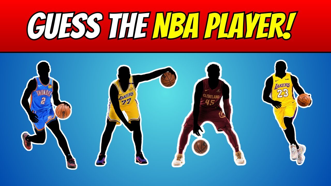 Guess the NBA Player by Silhouette | NBA Quiz Challenge