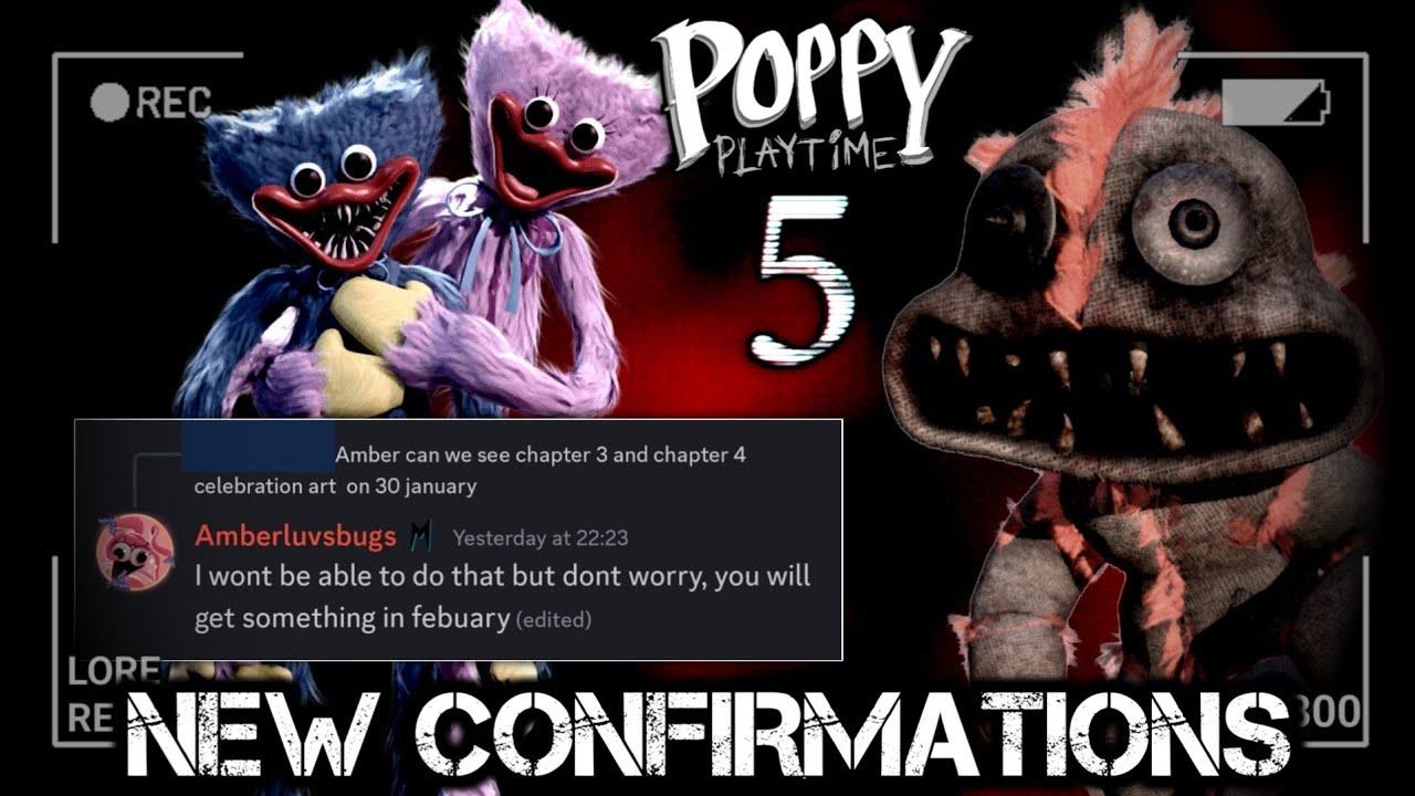 Poppy Playtime Chapter 5 - New Official TEASER IMAGE Just Confirmed by Mob Entertainment