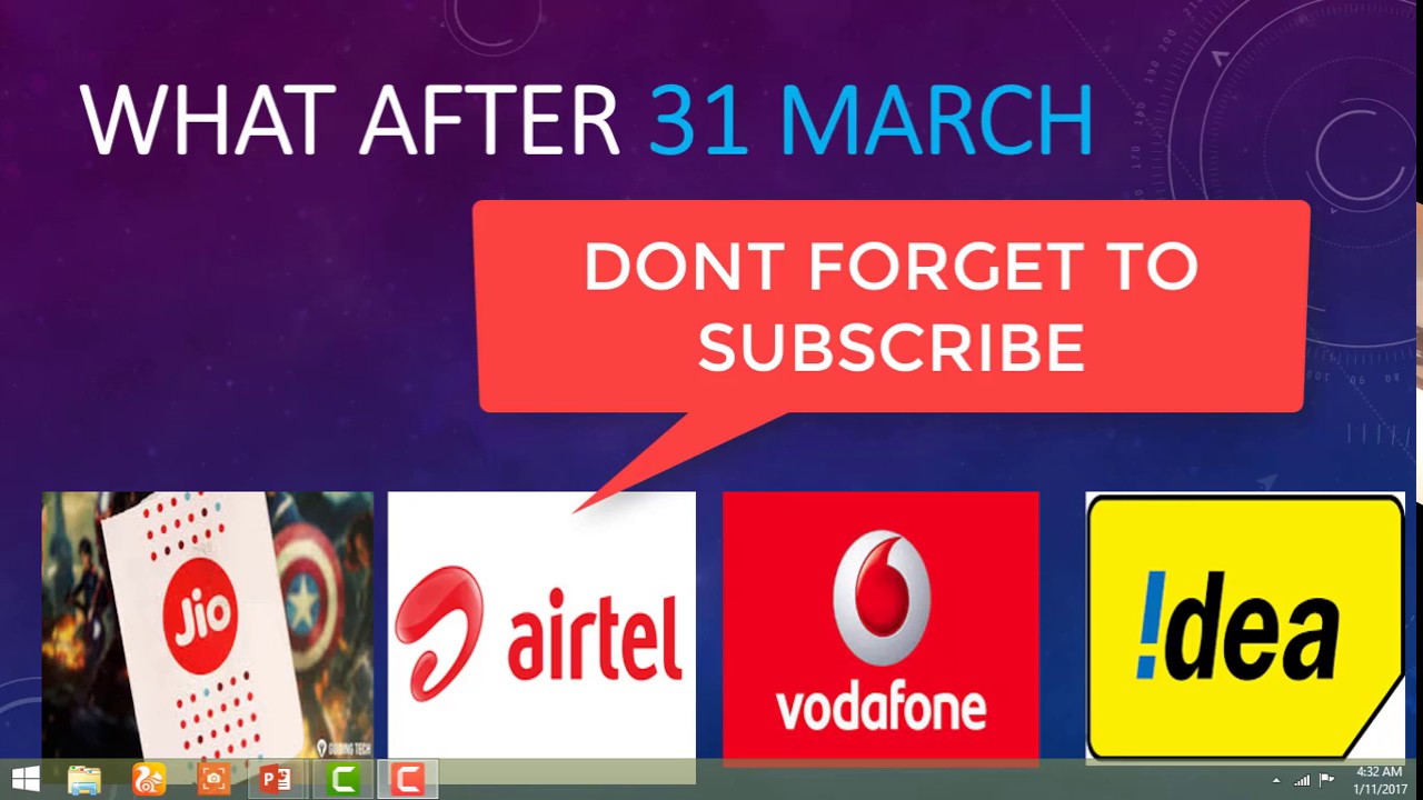 RELIANCE JIO WHAT AFTER 31 MARCH 2017 [ What Will You Choose After 31st March]