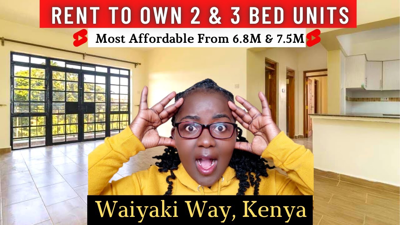 AFFORDABLE RENT TO OWN 2 & 3 BED UNITS ALONG WAIYAKI WAY 6.8M & 7.5M