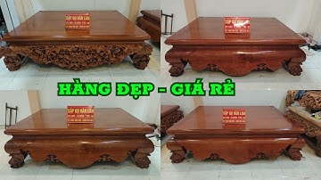 Báo Giá Siêu Phẩm | Sập Gụ Lào Đẹp Nhất Và Ưa Chuộng Nhất Năm 2023 Giá Rẻ Tận Gốc #sapchanquy