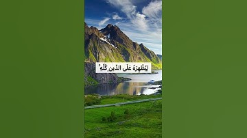 وَكَفَىٰ بِاللَّهِ شَهِيدًا❤️#اطمئنان #راحة_نفسية #مع_القرآن #سورة_الفتح