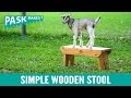 Simple Wooden Stool Simple Wooden Stool
