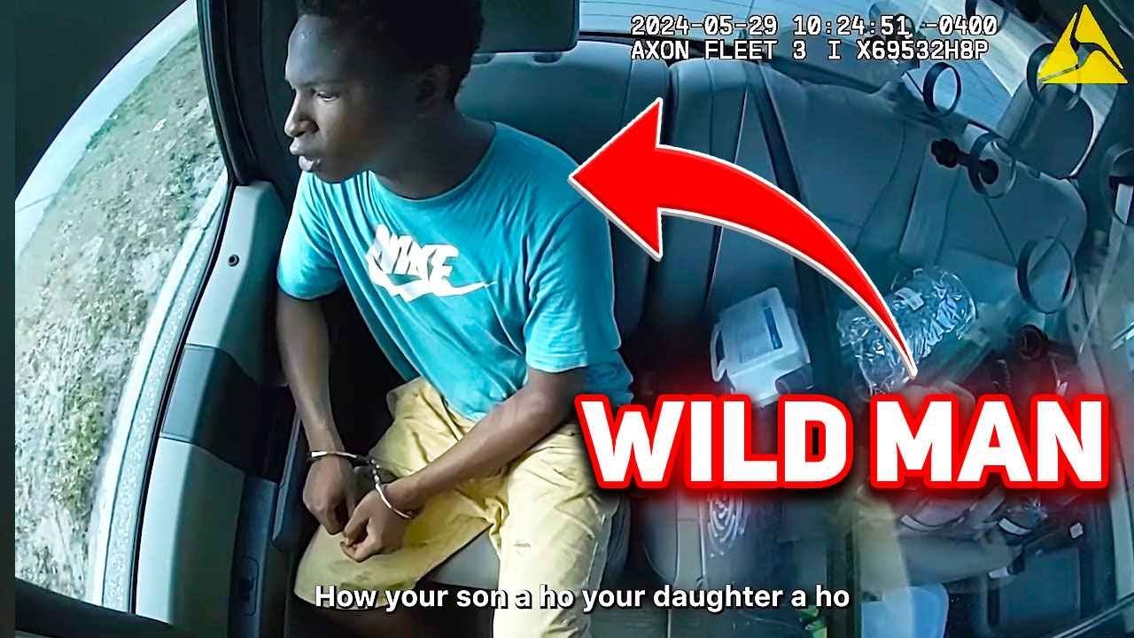 Man Spits on Cops, Resists Arrest and Calls Cops Racist During Traffic ...