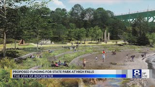 State funding to make High Falls in Rochester a State Park