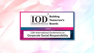 IOD 12th International Conference on Corporate Social Responsibility 2018 telecast by Republic TV