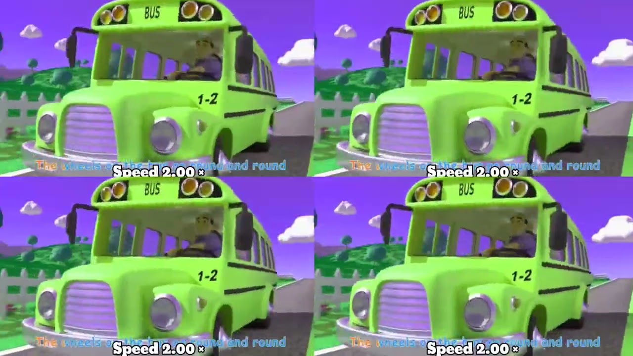 Wheels on the Birthday Bus 🎉✨ | Ultra Blink-Blink FX 2001 Edition Remix 2025