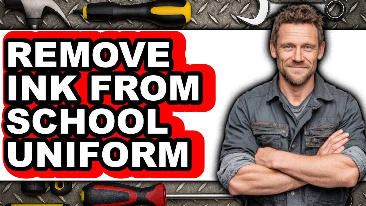 How to Remove Ink from School Uniform 2025 (ONLY WAY)