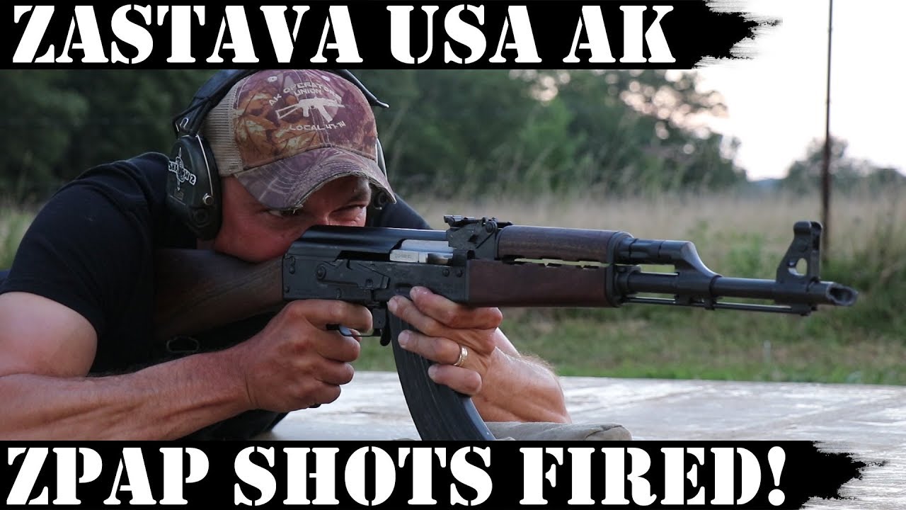 Флаг США АК: выстрелы из ZPAP!