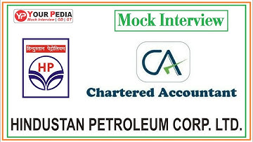 CA | chartered accountant | HPCL | Hindustan Petroleum Corp. Ltd. | Mock Interview | HPCL Interview
