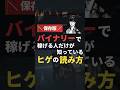 【保存版】バイナリーで稼げる人だけが知っているヒゲの読み方 #バイナリーオプション