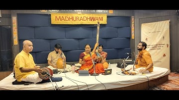 Madhuradhwani- Remembrance concert of  M L Vasnathakumar-Aishwarya Shankar  Vocal